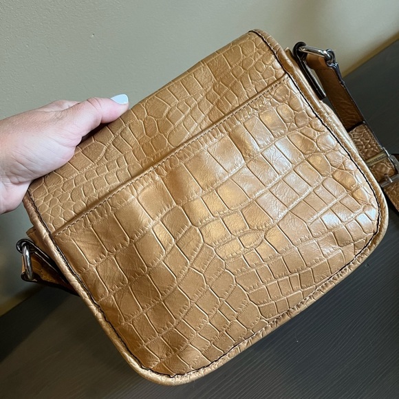 Michael Kors Croc Embossed Crossbody Purse - Picture 5 of 15